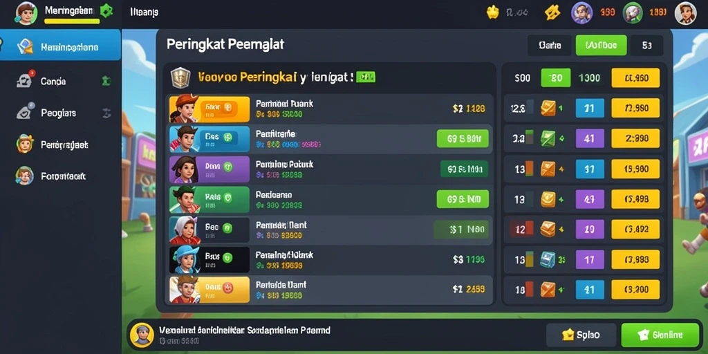 Tampilan antarmuka yang modern dan user-friendly.