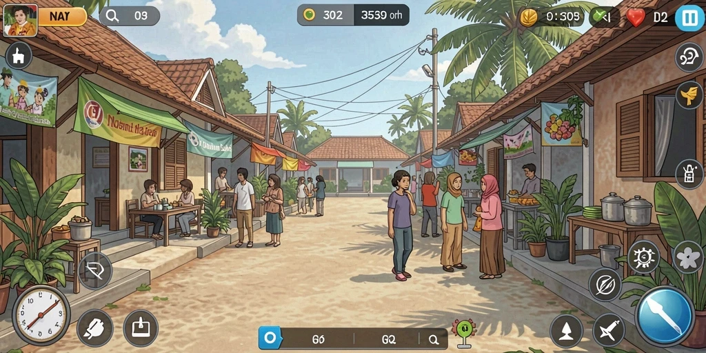 Tampilan antarmuka yang modern dan menarik.