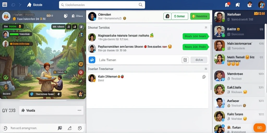 Tampilan antarmuka yang menarik dan mudah digunakan.