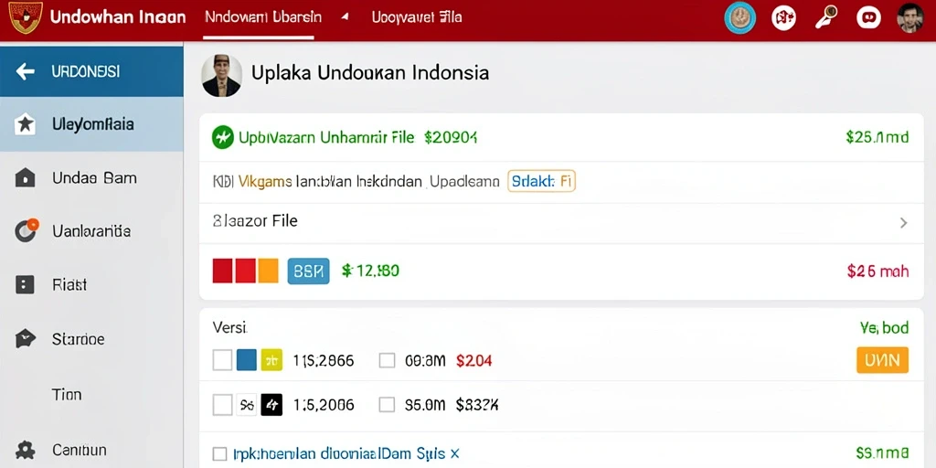 Tampilan antarmuka utama yang menarik dan user-friendly.