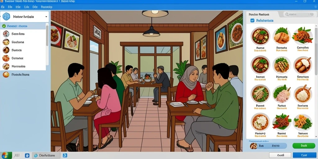 Screenshot 1 menampilkan grafis yang memukau dengan karakter utama.