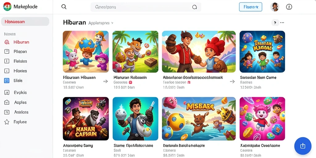 Tampilan antarmuka yang user-friendly dan menarik.