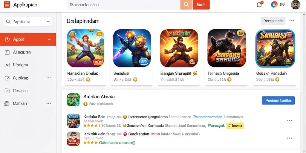 Screenshot menampilkan tampilan utama aplikasi RUMAHTOTO.