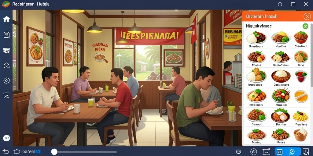 Tampilan utama TURBO78 yang menawan dan intuitif.