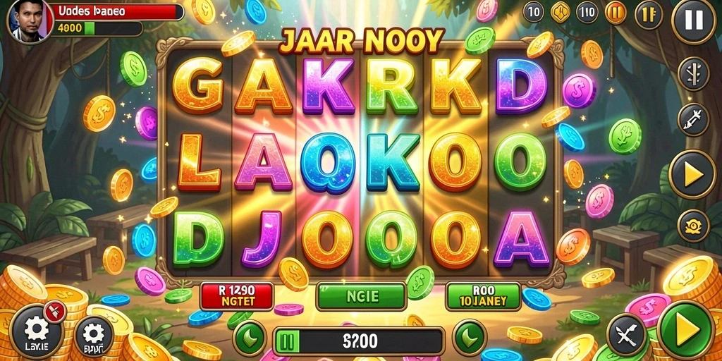Screenshot memperlihatkan antarmuka permainan slot yang menarik.