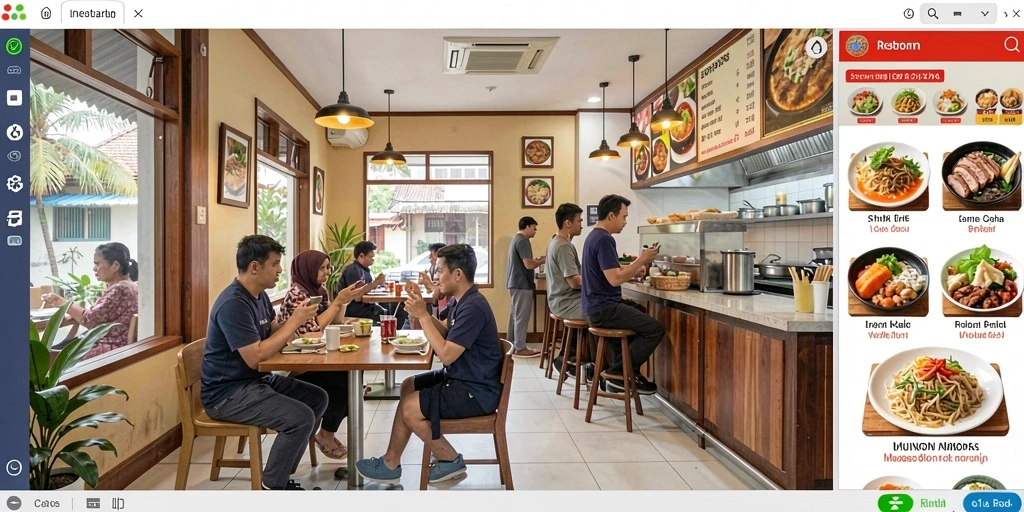 Tampilan antarmuka yang ramah pengguna.